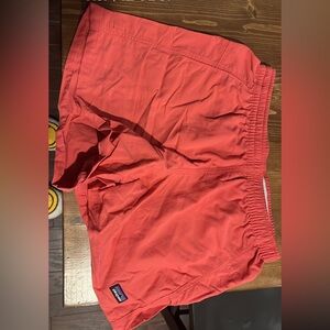 Patagonia Women's High Waist Shorts - Red